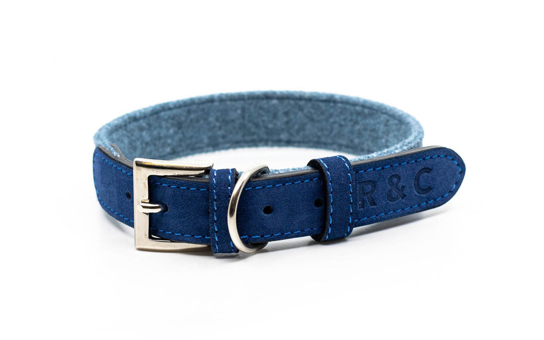 Fabric & Leather Collar - Rayleigh